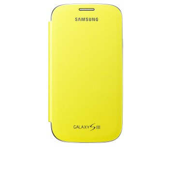 Samsung EFC-1G6F custodia per cellulare 12,2 cm (4.8") Custodia a libro Giallo