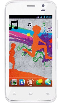 NGM-Mobile Forward Run 10,2 cm (4") Doppia SIM Android 4.2.2 3G Micro-USB 0,5 GB 4 GB 1600 mAh Bianco