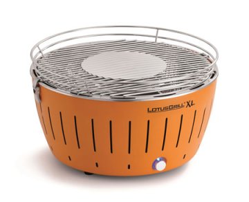 LotusGrill XL Grill Kettle Carbone (combustibile) Arancione