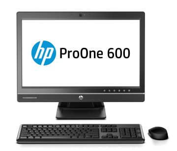 HP ProOne 600 G1 Intel® Core™ i3 i3-4150 54,6 cm (21.5") PC All-in-one 4 GB DDR3-SDRAM 500 GB HDD Windows 7 Professional Nero, Argento