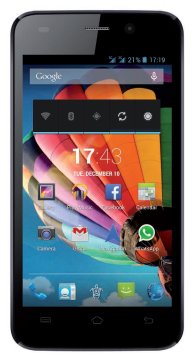 Mediacom PhonePad Duo G400 10,2 cm (4") Doppia SIM Android 4.4 3G Micro-USB B 0,5 GB 4 GB 145 mAh Giallo