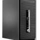 HP ProDesk 400 G2 MT Intel® Core™ i3 i3-4160 4 GB DDR3-SDRAM 1 TB HDD Windows 7 Professional Micro Tower PC Nero 4