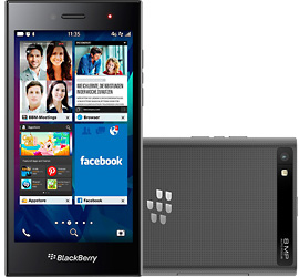 Telekom BlackBerry Leap 12,7 cm (5") SIM singola BlackBerry OS 10.3.1 4G Micro-USB 2 GB 16 GB 2800 mAh Nero