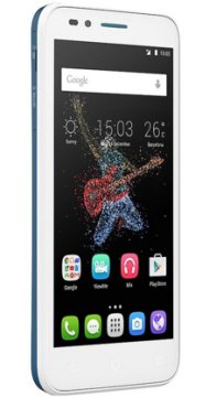 TCT One Touch Go Play 12,7 cm (5") SIM singola Android 5.0 4G Micro-USB 1 GB 8 GB 2500 mAh Blu, Bianco