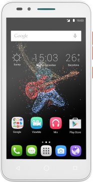 Alcatel One Touch Go Play 12,7 cm (5") SIM singola Android 5.0 4G Micro-USB 1 GB 8 GB 2500 mAh Arancione, Bianco