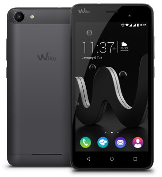 Wiko Jerry 12,7 cm (5") Doppia SIM Android 6.0 3G Micro-USB 1 GB 8 GB 2000 mAh Nero, Grigio