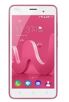 Wiko JERRY 12,7 cm (5") Doppia SIM Android 6.0 3G Micro-USB 1 GB 8 GB 2000 mAh Rosa, Argento, Bianco