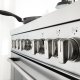De’Longhi Linea PRO Cucina Elettrico Gas Antracite, Nero, Stainless steel A 7
