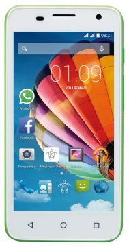 Mediacom PhonePad G450 11,4 cm (4.5") Doppia SIM Android 6.0 3G Micro-USB 0,512 GB 4 GB 1600 mAh Verde, Bianco