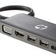 HP USB-C Travel HUB USB 3.2 Gen 1 (3.1 Gen 1) Type-C Nero 3