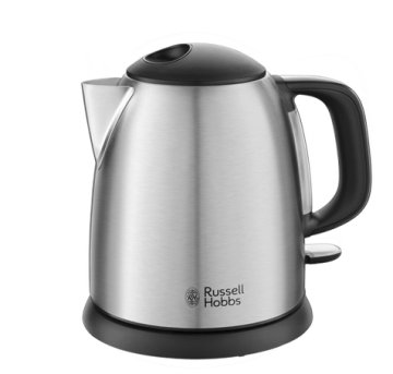 Russell Hobbs 24991-70 bollitore elettrico 1 L 2400 W Nero, Stainless steel