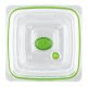 FoodSaver FFC003X recipiente per cibo Quadrato Scatola 0,7 L Verde, Trasparente 1 pz 8