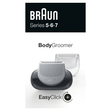 Braun EasyClick Accessorio Rifinitore Corpo Per Rasoio Elettrico Series 5, 6 E 7 (Nuova Generazione)