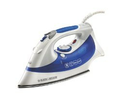 Nero & Decker XT2200 ferro da stiro Ferro da stiro a secco e a vapore Acciaio inossidabile 2000 W Blu, Bianco