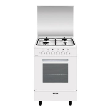 Glem Gas A554MX6 cucina Elettrico Bianco