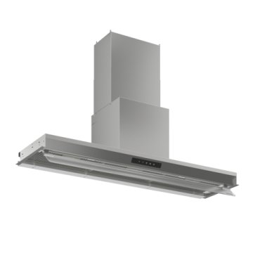 Silverline 3129 Inside 3 Cappa aspirante a parete Acciaio inox 628 m³/h