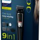 Philips MULTIGROOM Series 3000 rasoio rifinitore all-in-one 9 in 1 con 9 accessori per barba, capelli e naso MG3740/15 4