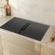 Neff V68PYX4C0 piano cottura Nero Da incasso 80 cm Piano cottura a induzione 4 Fornello(i) Cappa da incasso 5