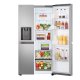 LG GSLC40PYPE Frigo Syde-by-Side, Classe E, 638L, Porte piatte, Dispenser con allaccio, Linear Cooling, Prime Silver 22