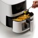 Ariete 4633 Friggitrice ad aria 4L, 1400W, Capacità 4L, 9 programmi, Funzione Shake e Grill, Temperatura fino a 200°C, Bianco 5