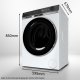 Haier HW110-BD14397U1 lavatrice Caricamento frontale 11 kg 1400 Giri/min Bianco 9