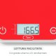 Moulinex BN50U3 bilancia da cucina Rosso Superficie piana Rettangolo Bilancia da cucina elettronica 3