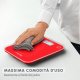 Moulinex BN50U3 bilancia da cucina Rosso Superficie piana Rettangolo Bilancia da cucina elettronica 4