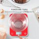 Moulinex BN50U3 bilancia da cucina Rosso Superficie piana Rettangolo Bilancia da cucina elettronica 7
