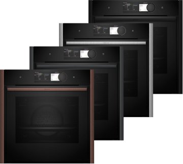 Neff N 90 B69VY7MY0 forno 71 L Bronzo, Antracite, Nero, Argento