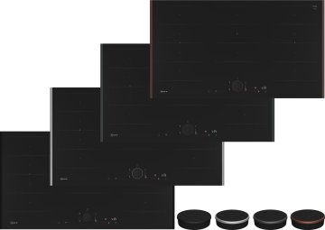 Neff T69YYX4C0 piano cottura Nero Da incasso 90 cm Piano cottura a induzione 5 Fornello(i)