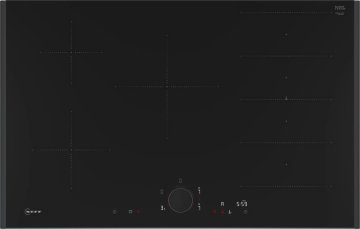 Neff T68AUV4C0 piano cottura Nero Da incasso 83 cm Piano cottura a induzione 5 Fornello(i)