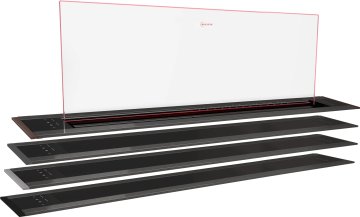 Neff I98WMM1Y7 cappa aspirante Aspirazione verso il basso Nero 519 m³/h