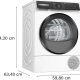 Bosch WQH245A0IT asciugatrice Libera installazione Caricamento frontale 9 kg Bianco 8