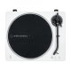 Audio-Technica AT-LP70XBT Giradischi con trasmissione a cinghia Argento, Bianco Completamente automatico 3
