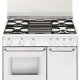 Smeg CB90SV cucina Built-in cooker Gas Bianco 2