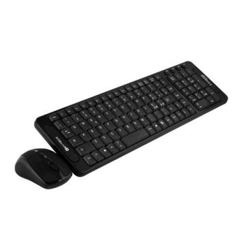 Keyteck KB-92309 tastiera Mouse incluso RF Wireless Nero