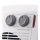 De’Longhi HVF 3552 TB stufetta elettrica Interno Grigio, Bianco 2400 W Riscaldatore ambiente elettrico con ventilatore 3