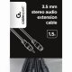 Gembird Cavo audio stereo 3.5 mm estensione, 1.5 m 3