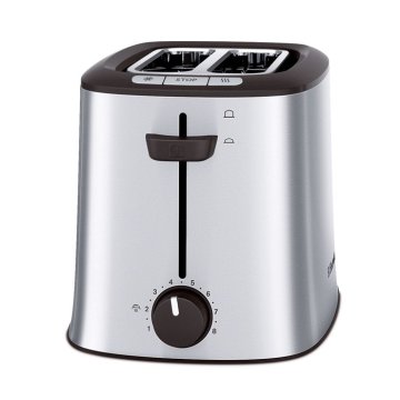 Electrolux EAT 5210 tostapane 8 2 fetta/e 1050 W Nero, Acciaio inox