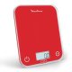 Moulinex BN50U3 bilancia da cucina Rosso Superficie piana Rettangolo Bilancia da cucina elettronica 2