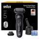 Braun Series 5 Rasoio Elettrico, Fino a 50 min, Stazione SmartCare, 52-N7200CC, Nero 3
