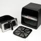 Girmi FG85 friggitrice Singolo 6,5 L Indipendente 1800 W Friggitrice ad aria calda Nero, Acciaio inox 5