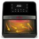 Girmi FG85 friggitrice Singolo 6,5 L Indipendente 1800 W Friggitrice ad aria calda Nero, Acciaio inox 6
