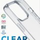 Cellularline Clear Strong - iPhone 16 Pro Custodia rigida con bordi in gomma 3
