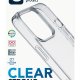 Cellularline Clear Strong - iPhone 16 Pro Custodia rigida con bordi in gomma 4