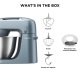 Kenwood KZM35000GY sbattitore Sbattitore con base 800 W Blu 8