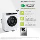 Samsung WD11DG6B85BK lavasciuga Libera installazione Caricamento frontale Bianco 13