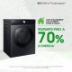 Samsung WD11DG6B85BK lavasciuga Libera installazione Caricamento frontale Bianco 20