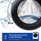 Samsung WD11DG6B85BK lavasciuga Libera installazione Caricamento frontale Bianco 21