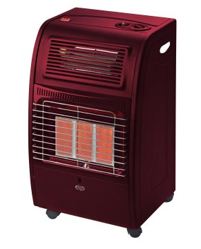 Argoclima SOL RED TURBO Libera installazione Elettrico, GPL Rosso